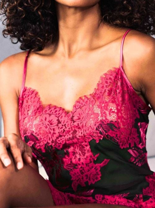 Barbara silk chiffon nightdress