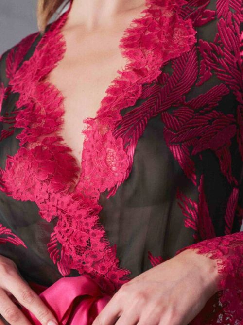 Barbara vestaglia in seta