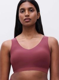 SoftStretch top imbottito, sienne