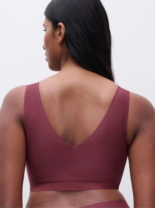 SoftStretch top imbottito, sienne
