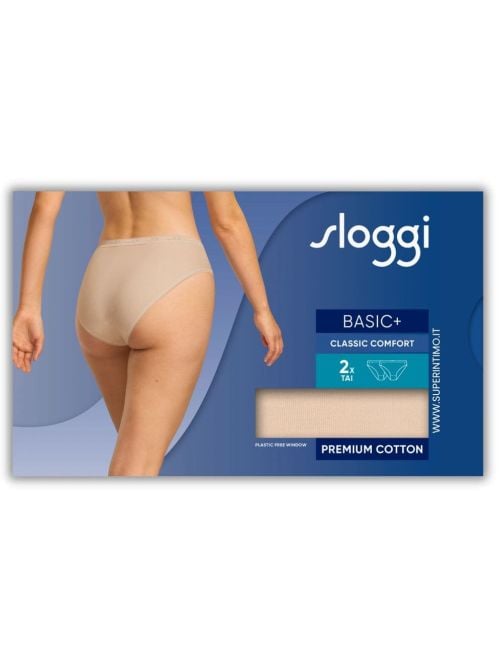 Slip Basic Tai 2 Slip in cotone, nudo