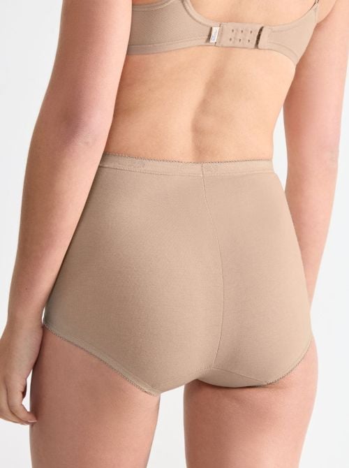 Sloggi Basic Maxi 4 Slip in cotone, nudo