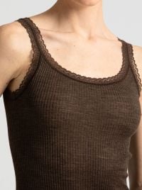 Egizia Canotta in lana & seta