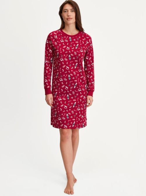 Camicia da Notte Family & Friends calda e con polsini