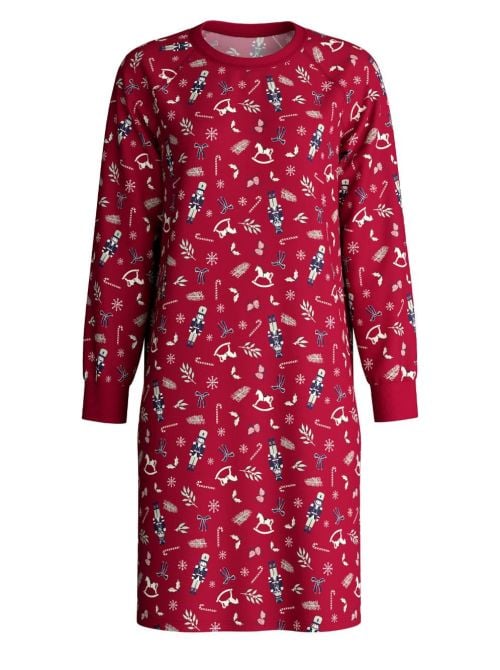 Camicia da Notte Family & Friends calda e con polsini
