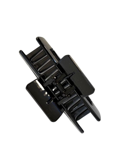 Mollettone  per Capelli nero lucido 8,5 cm
