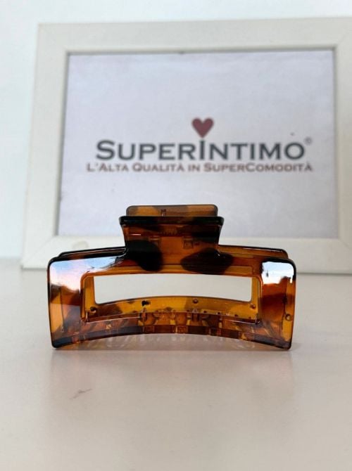 Mollettone per Capelli tartarugato 8,5 cm