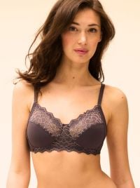 Caresse 12A210 Reggiseno senza ferretto, grafite