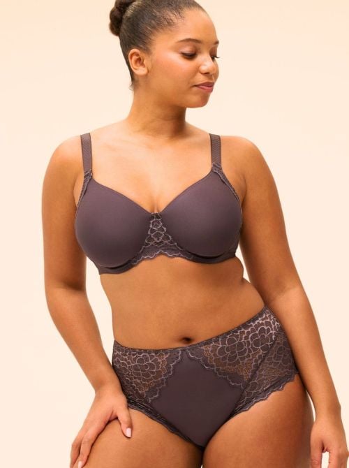 Caresse Reggiseno minimizer con ferretto, grafite
