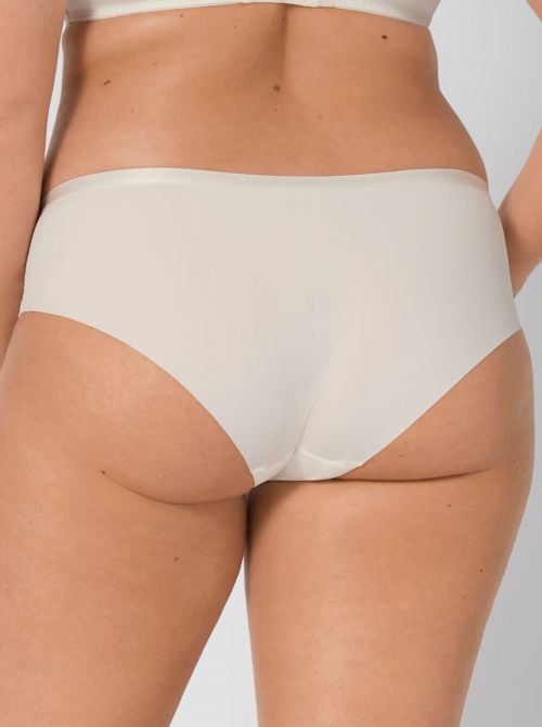 Sexy Angel Spotlight Hip culotte a vita bassa, bianco seta