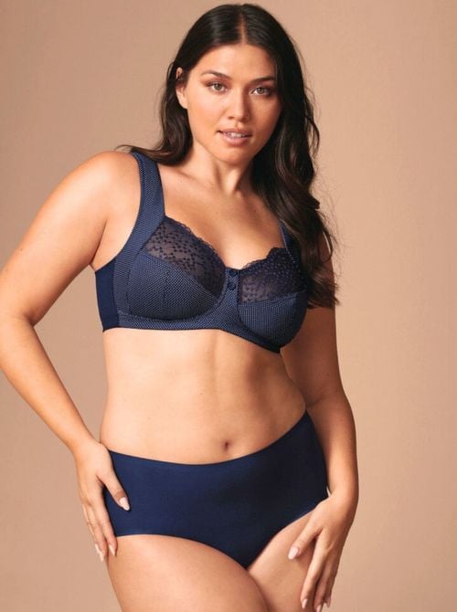 Orely reggiseno senza ferretto, blu