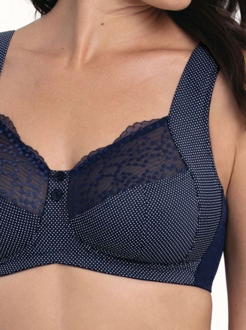 Orely reggiseno senza ferretto, blu