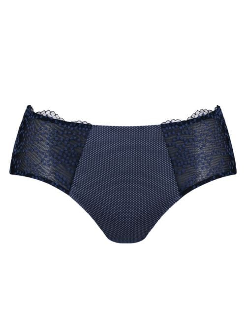 Orely slip a vita alta, blu