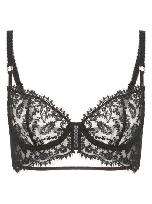 Pr&eacute;cieuse Reggiseno Mezza Coppa in Pizzo Ricamato