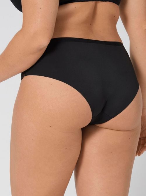 Sexy Angel Spotlight Hip culotte a vita bassa, nero