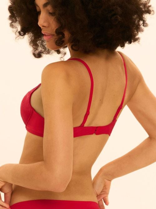 Wish Reggiseno push-up a triangolo, rainbow red