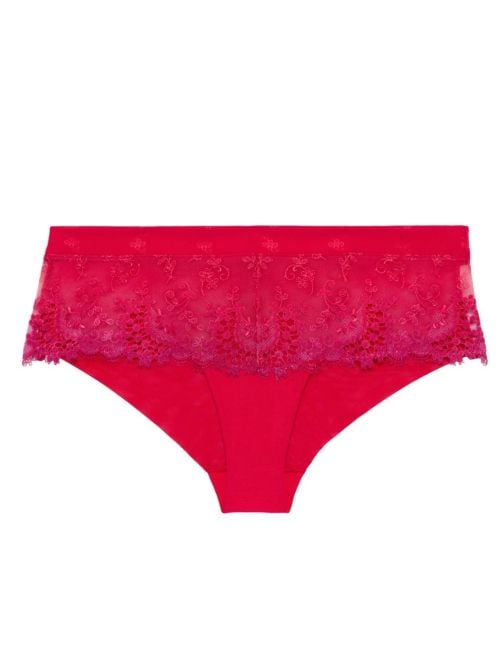 Wish Shorty in pizzo, rainbow red
