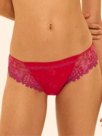 Wish Slip classico in pizzo, rainbow red