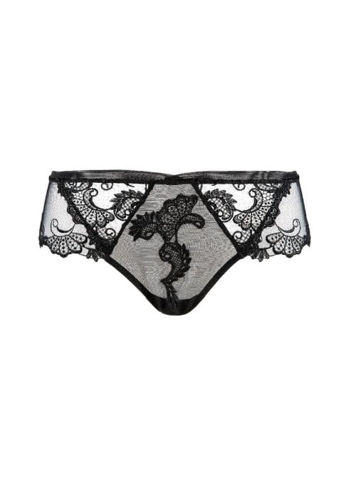 Dressing Floral coulotte, nero