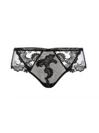 Dressing Floral coulotte, nero