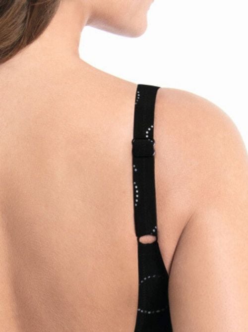 Nova costume intero senza ferretto, nero