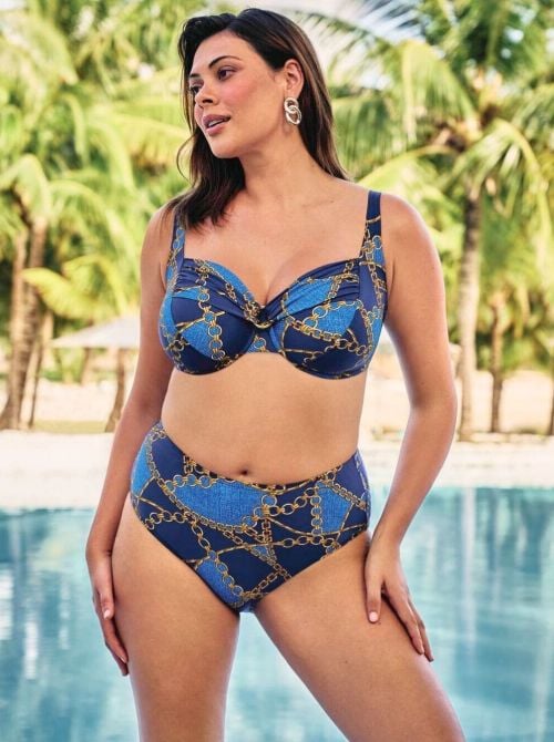 Hermine reggiseno per bikini, denim ROSA FAIA BEACHWEAR