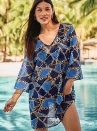 Hawaii tunica mare, denim