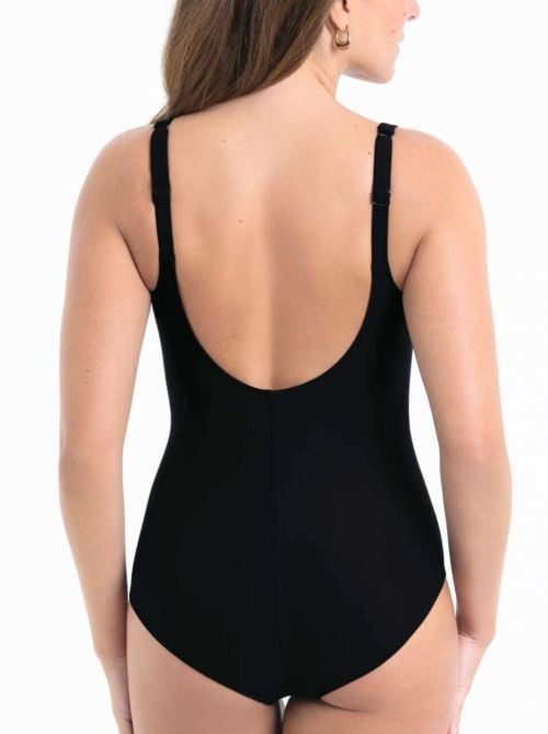 Kalinda costume intero, bianco nero