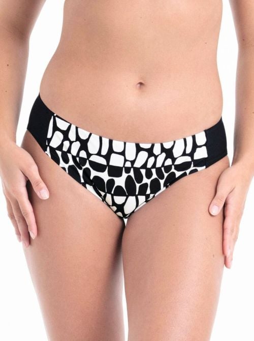 Nikita slip mare, bianco nero