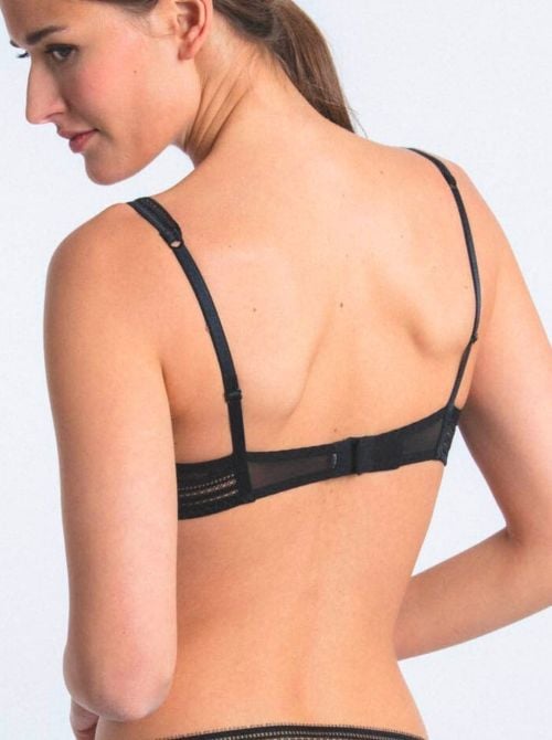 MissLejaby Reggiseno liscio con ferretto, nero