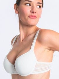 MissLejaby Reggiseno liscio con ferretto, avorio