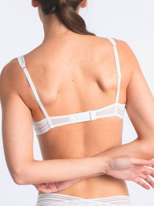 MissLejaby Reggiseno liscio con ferretto, avorio