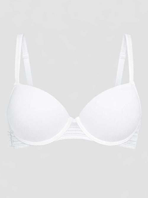 MissLejaby Reggiseno liscio con ferretto, avorio