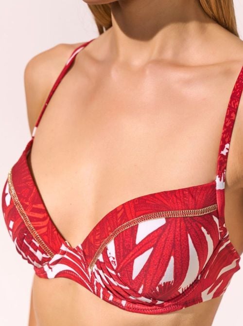 Palmaria balconcino mare con ferretto, creme rouge