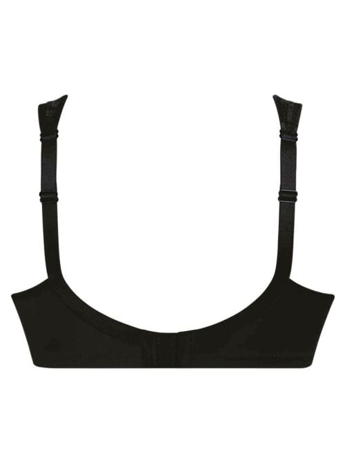 Clara Art Reggiseno senza ferretto, nero antracite