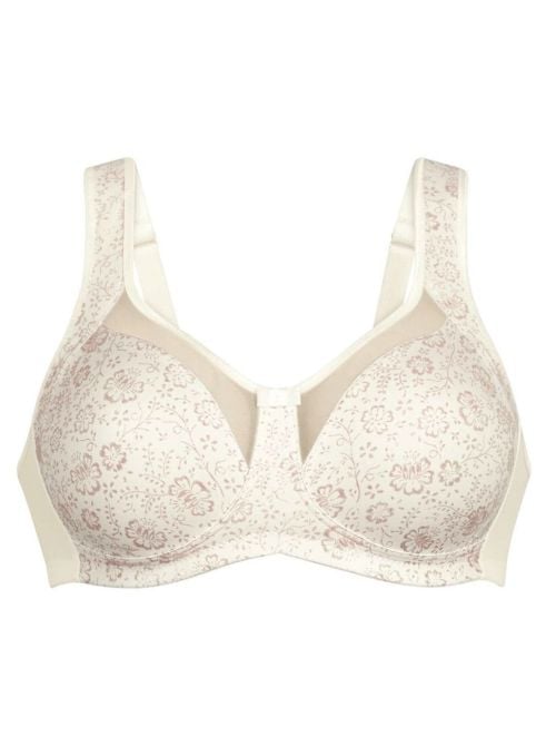 Clara Art Reggiseno senza ferretto coppa liscia, cristallo