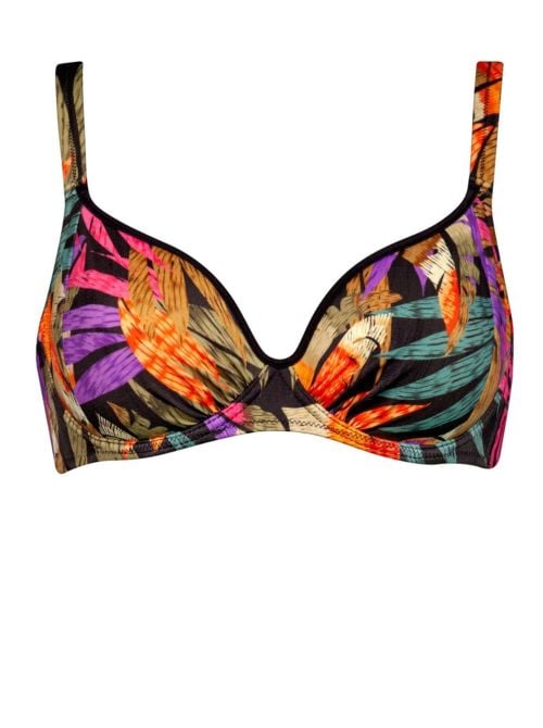 Palm Poetry Bikini con ferretto, vivid palms