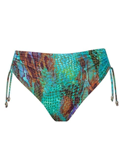 Aquatic Reptile Bikini con ferretto, aqua python