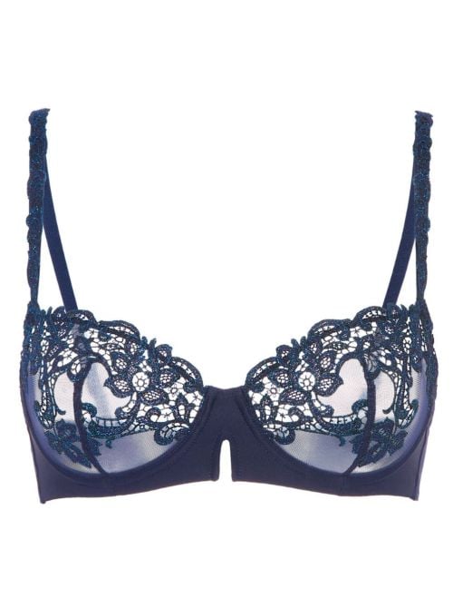 Saga Reggiseno a balconcino con ferretto, blue zaffiro