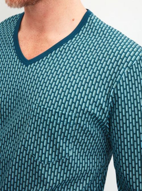 Pigiama Uomo  Relax Streamline con polsi CALIDA