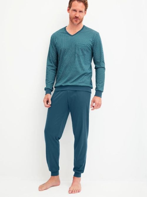 Pigiama Uomo  Relax Streamline con polsi