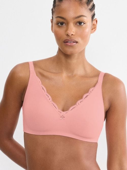 Amourette N01 Reggiseno Minimizer Senza Ferretto, cherry rose