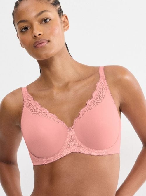 Amourette W01 Reggiseno minimizer, cherry rose