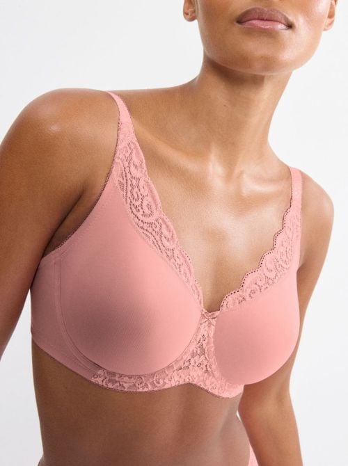Amourette W01 Reggiseno minimizer, cherry rose