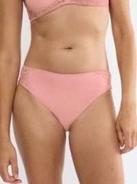 Amourette Tai slip, cherry rose