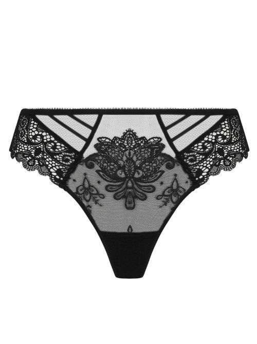 Diva Glamour slip seduction, nero