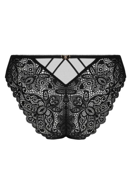 Diva Glamour slip seduction, nero