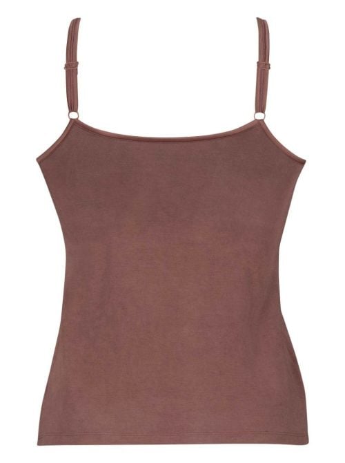 Amica canotta con coppe integrate, berry