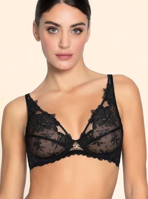 Diva Glamour reggiseno glamour, nero LISE CHARMEL