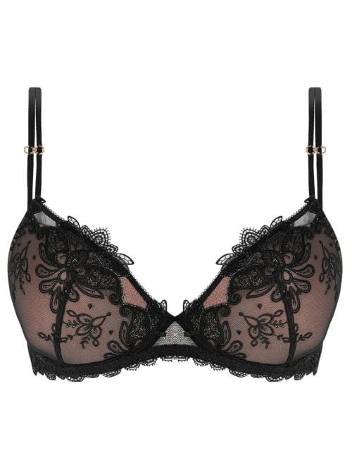Diva Glamour reggiseno imbottito, nero